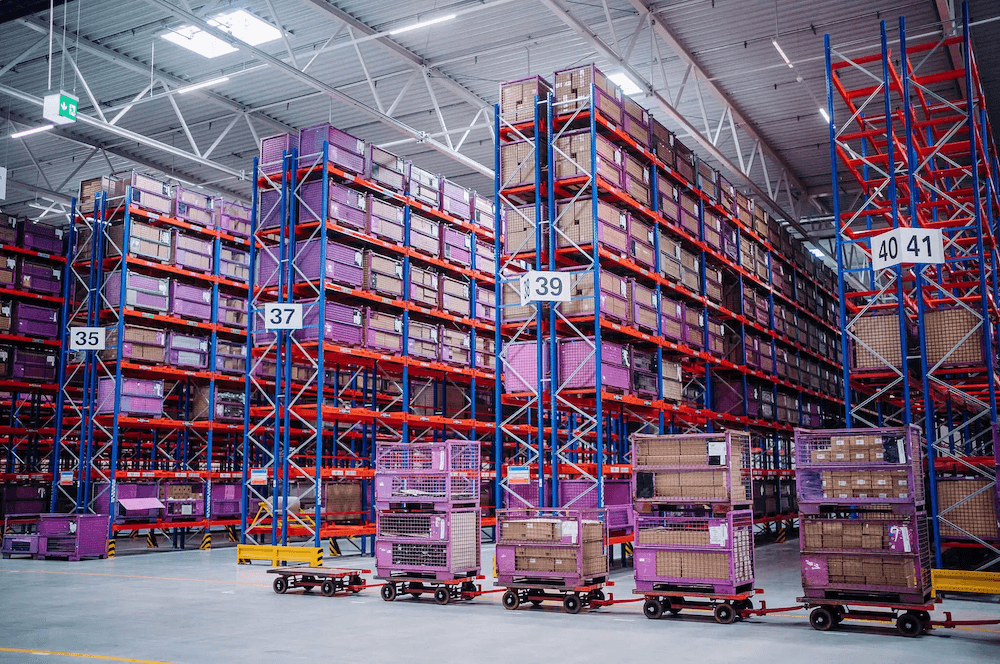 Rullcontainer, rullbur & paketvagn - Sendify