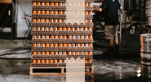 Skicka stapelbara pallar