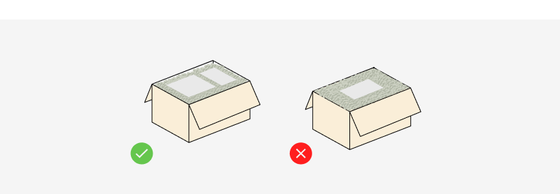 sendify packa paket steg 2