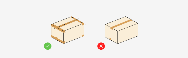 sendify packa paket steg 3